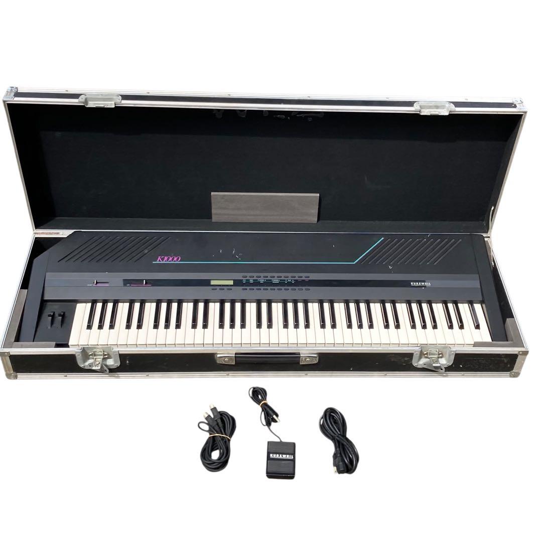 KURZWEIL カーツウェル K1000 ハードケース　他付属品付き　送料無料