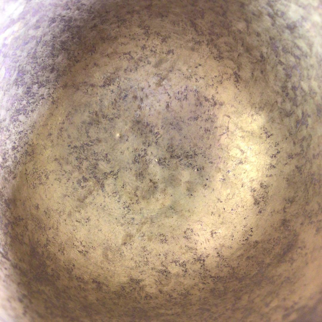 Ｒ３００　陶棗　『佐久間芳丘造』『表千家　堀内宗完　箱書』『金地雲錦文』　二重箱