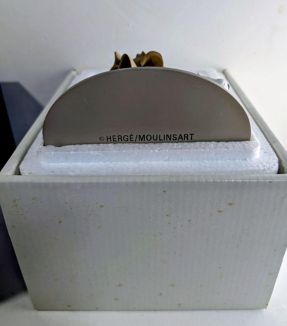 〈タンタンの冒険TINTIN&Yレジンフィギュアモデル フランス製〉