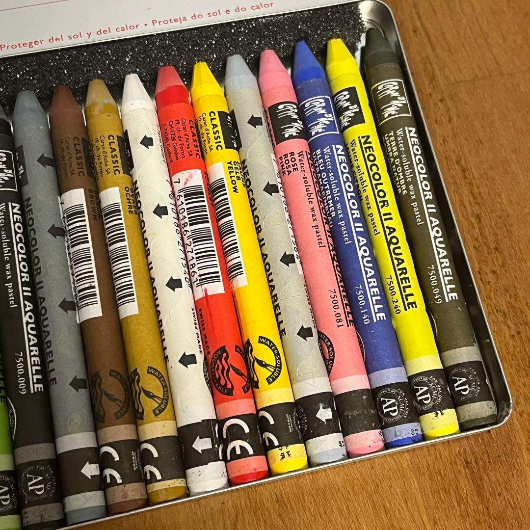 【新品・未使用】Caran d'Ache NEOCOLOR II 30色セット