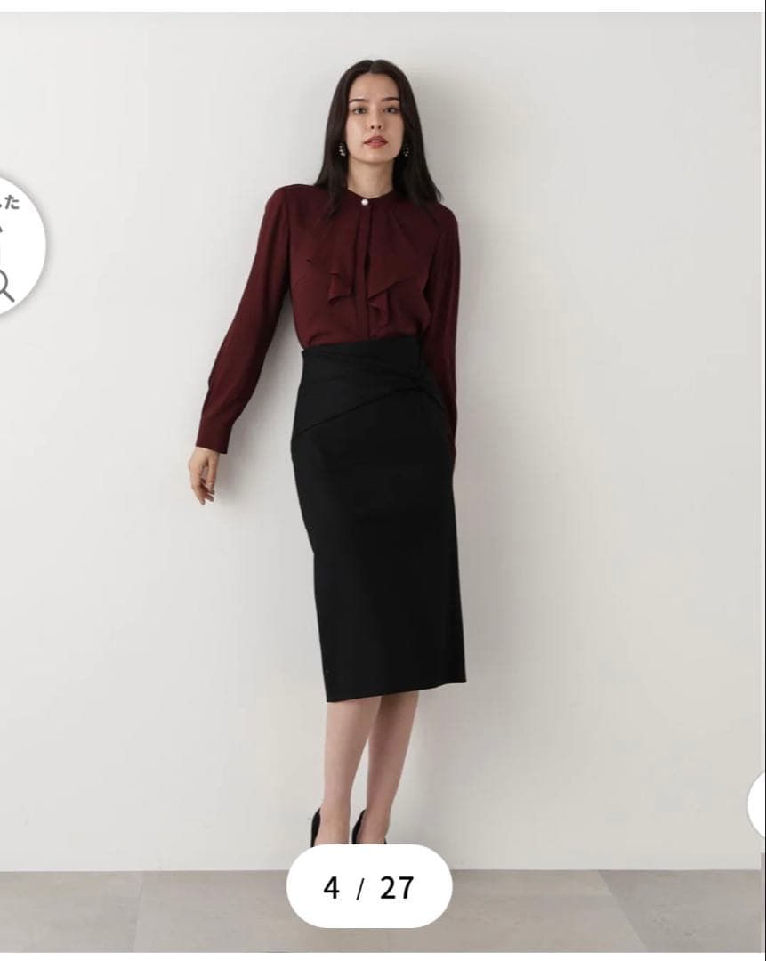 ピンキー &ダイアン　ミディアム丈スカート　36サイズ