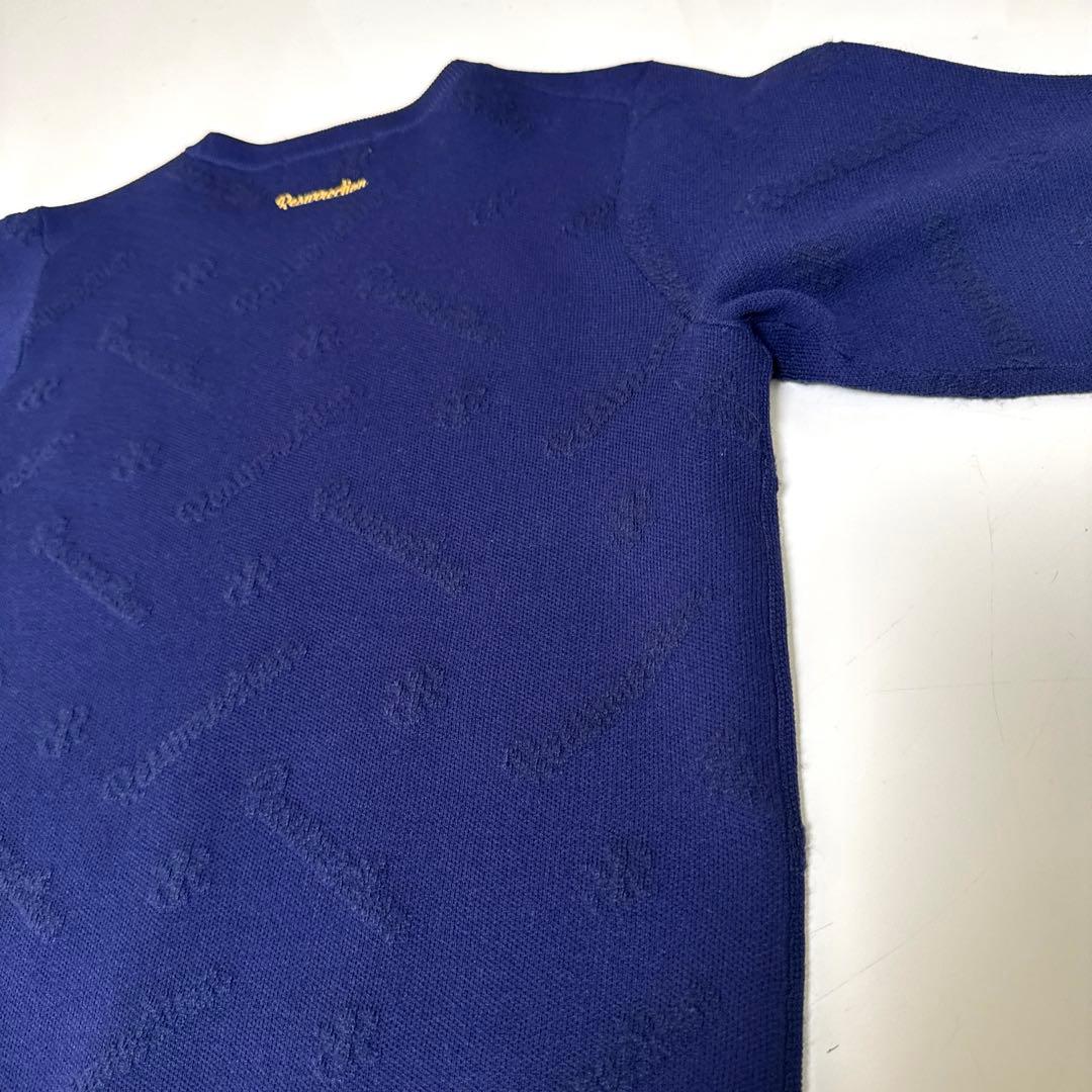 再お値下げ【RESURRECTIONレザレクション】ライトニット伸縮性抜群超撥水