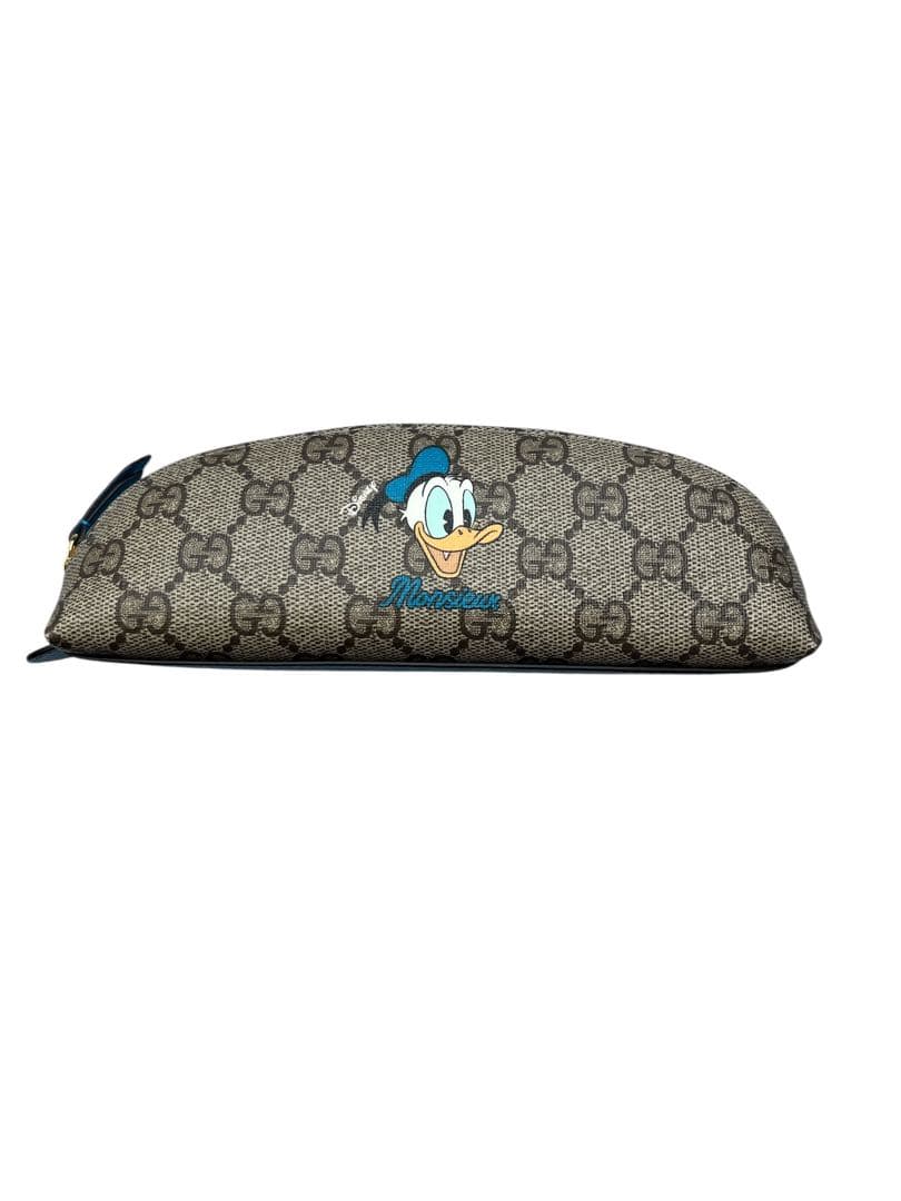 GUCCI グッチ　ペンケース 筆箱　ディズニーコラボ　ドナルドダッグ