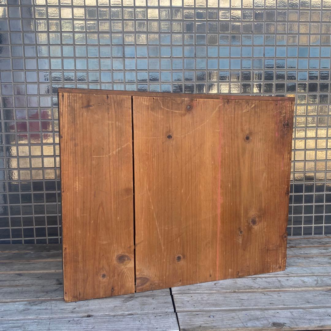 時代物 蒔絵 漆塗り飾り棚 骨董品 大正 大工 アンティーク家具 店舗什器