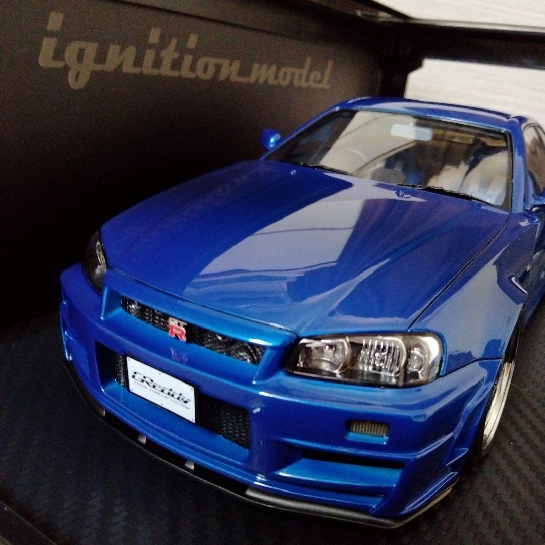 自動車 ignition 1/18 TRUST GReddy 34RX IG3226