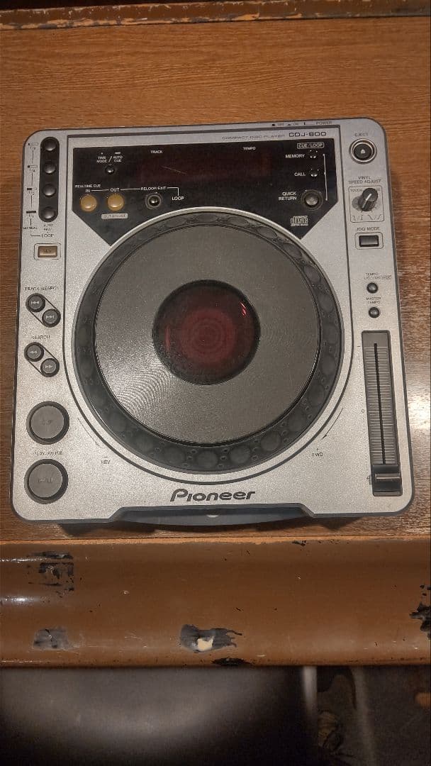 Pioneer CDJ800 シルバー