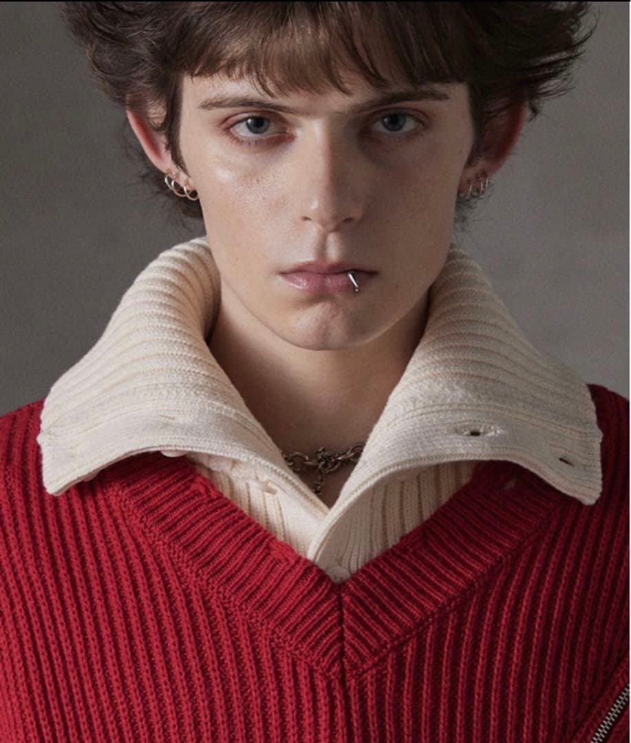 GRANCY Collar Neck Warmer 付け襟ネックウォーマー 白