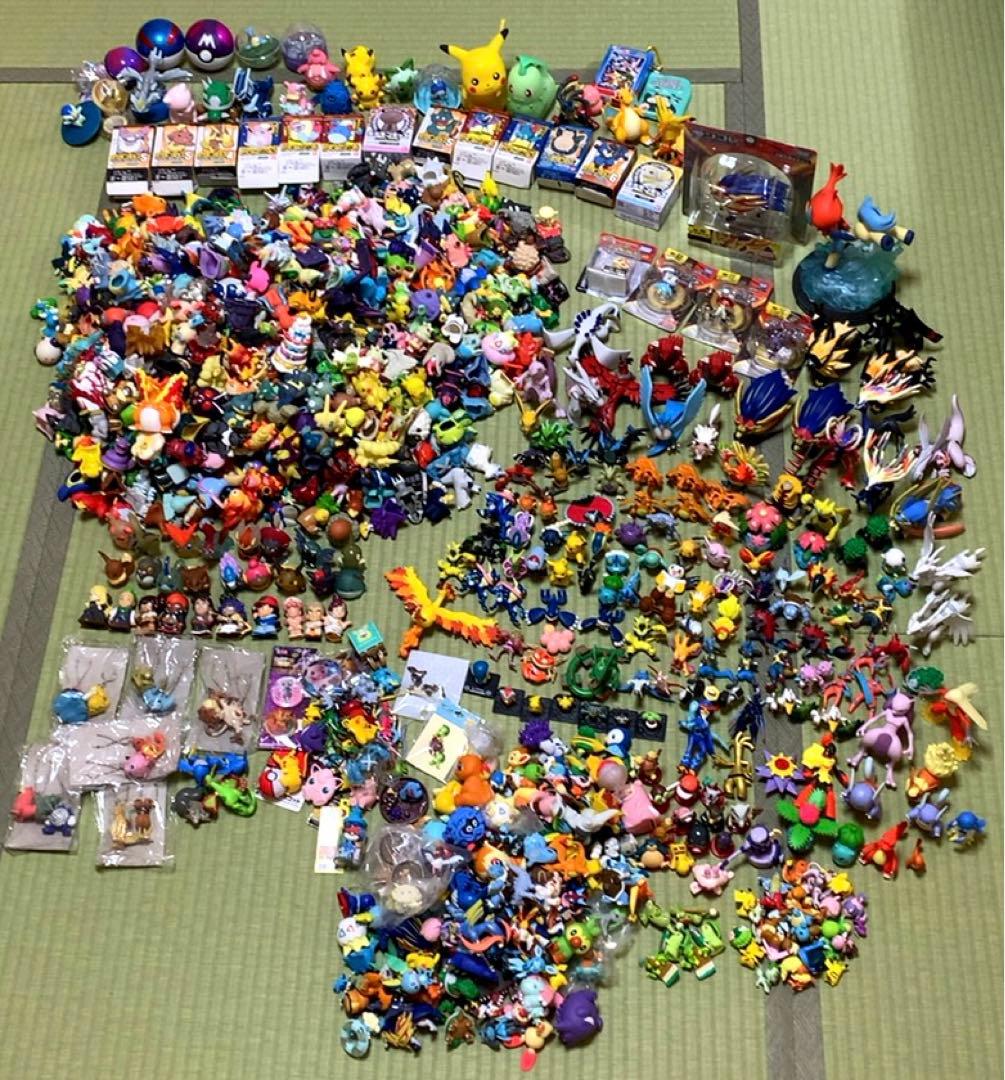 ポケモンキッズ指人形640点以上 モンコレ124体 フィギュア等 大量