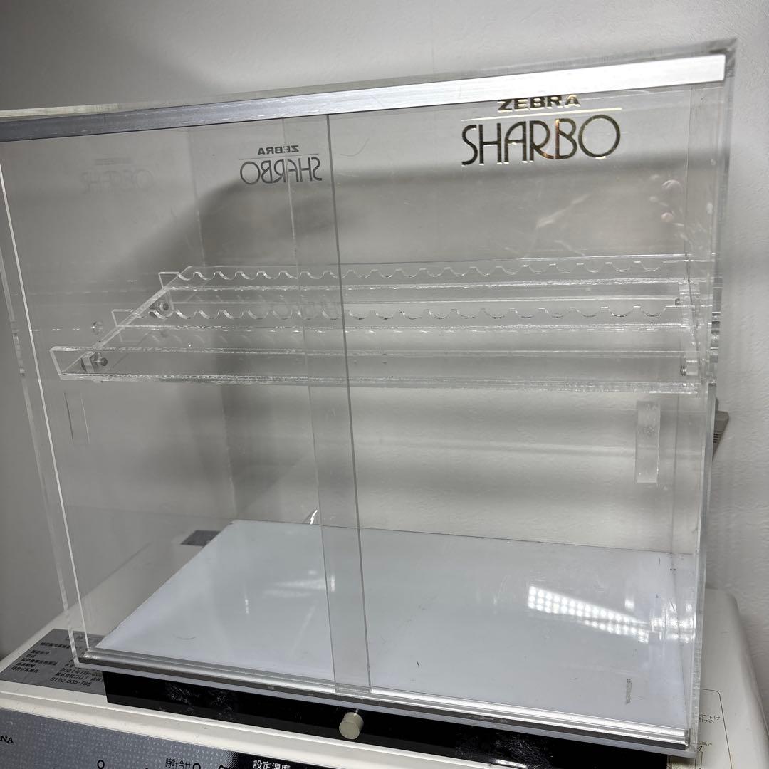 廃番 廃盤 レトロ ゼブラ シャーボ 什器 ショーケース
