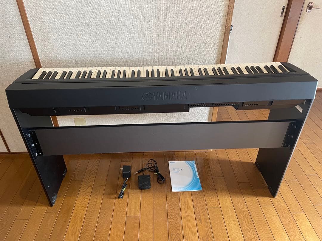 宮城県【直接取引可能】YAMAHA P-45B 88鍵盤 電子ピアノ