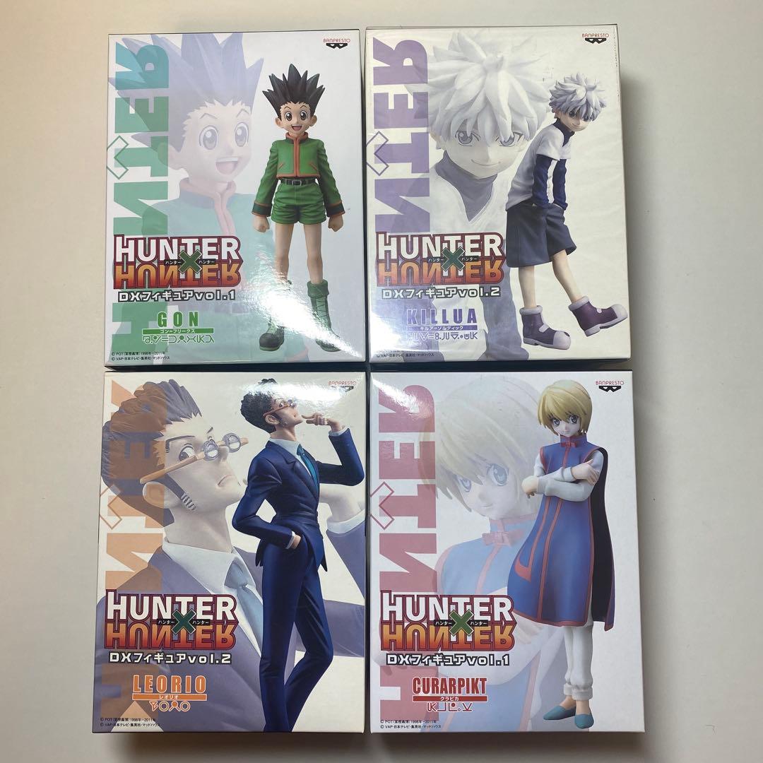 ハンター×ハンター DXフィギュア ゴン クラピカ キルア レオリオ ４種セット