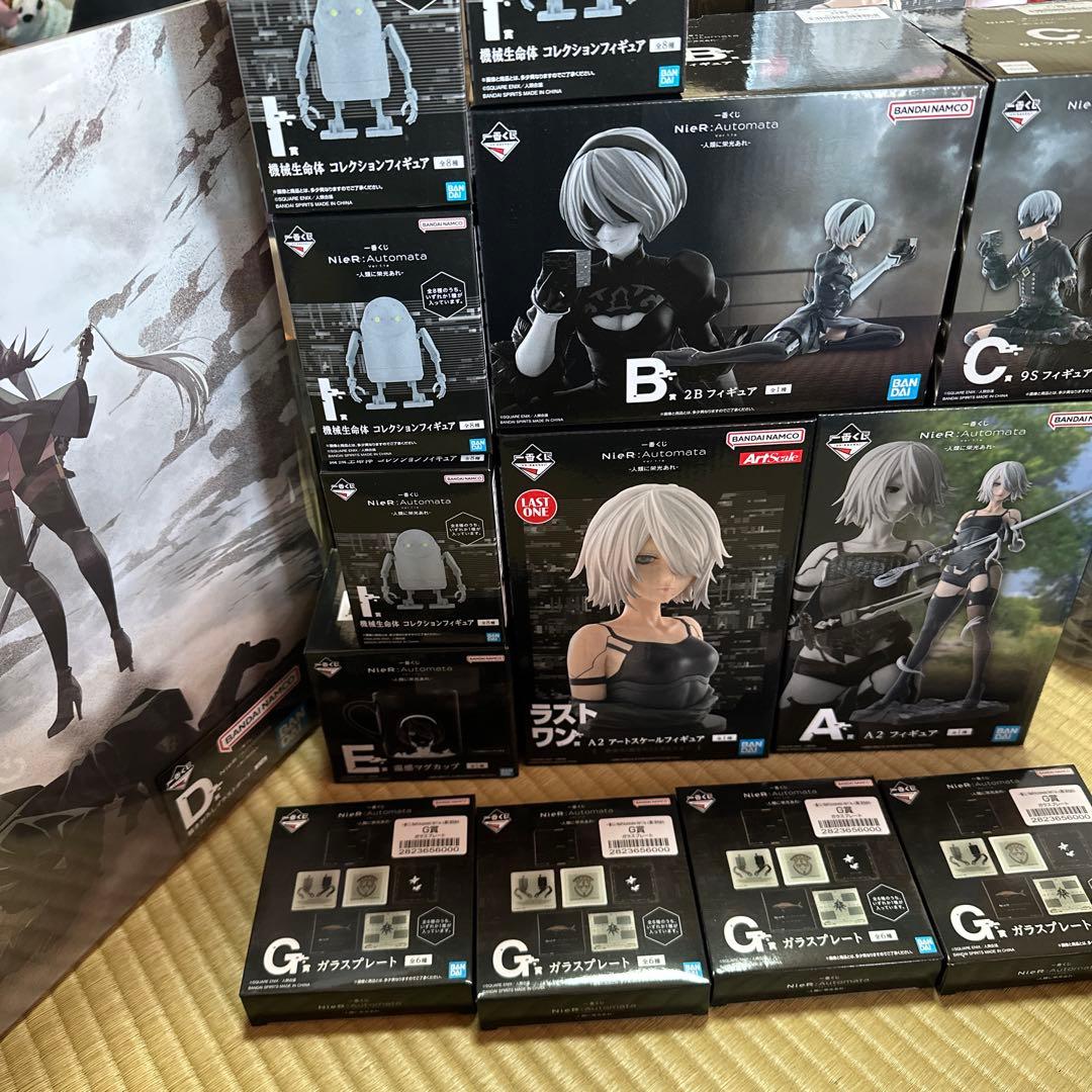 NieR 一番くじ A賞 B賞 C賞D賞 E賞 ラストワン賞 F G H I
