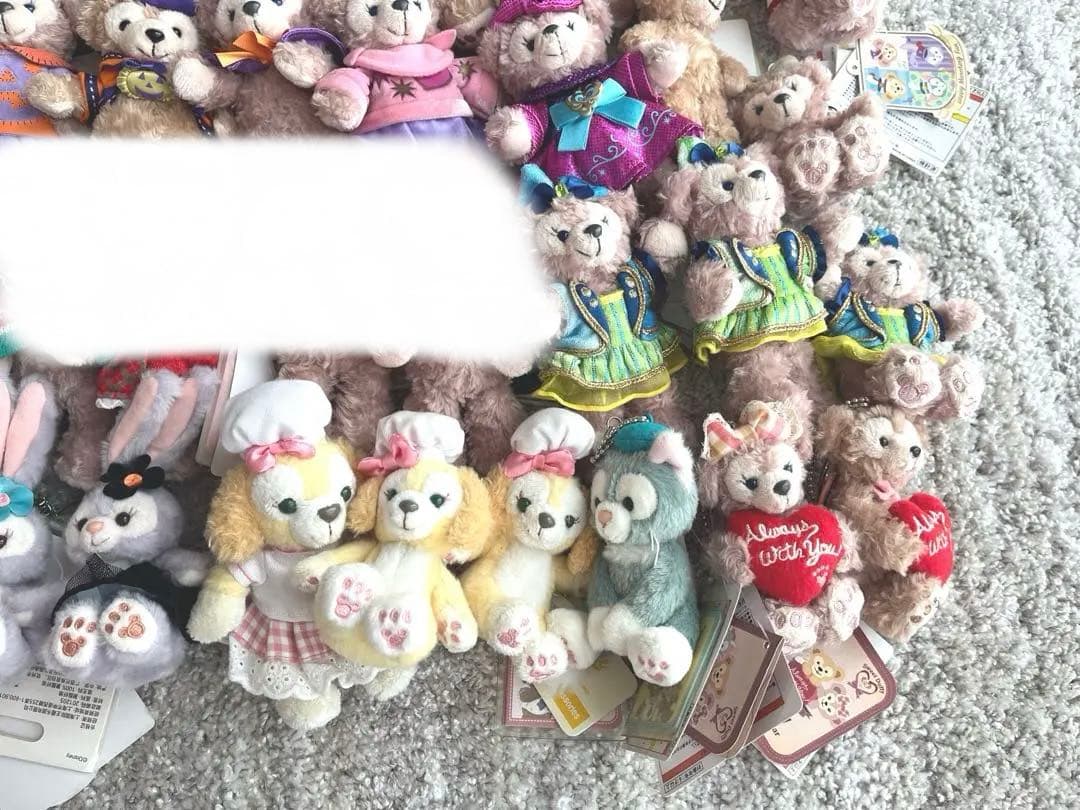 ダッフィー　ぬいぐるみバッジ　まとめ売り