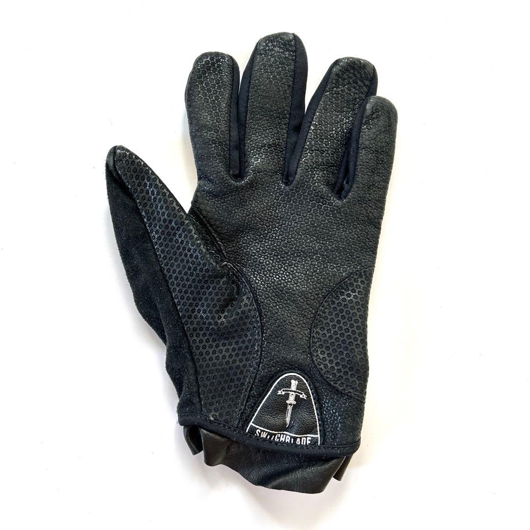 SWITCHBLADE チェーンレザーグローブ Mサイズ