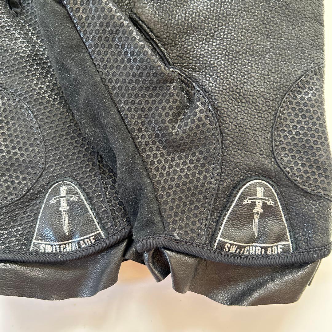 SWITCHBLADE チェーンレザーグローブ Mサイズ