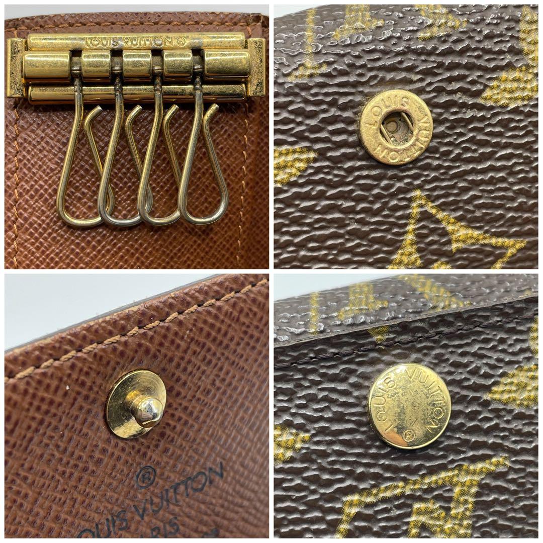 ✨極美品✨LOUIS VUITTON ミュルティクレ モノグラム 4連キーケース