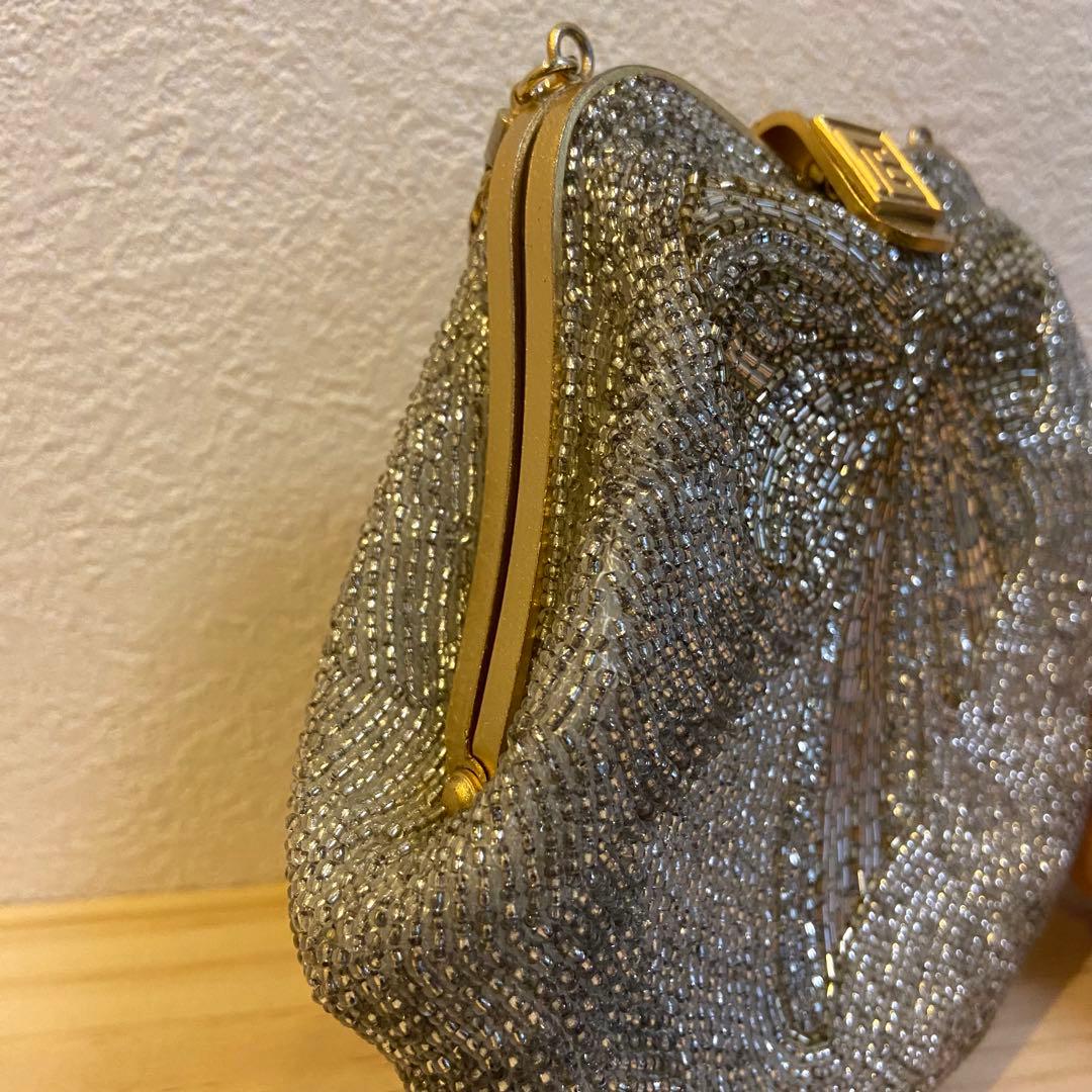 【RRQ】Pierre Balmain ビーズバッグ