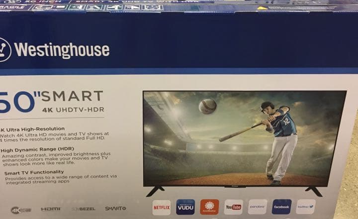 未使用4K50インチアメリカTV