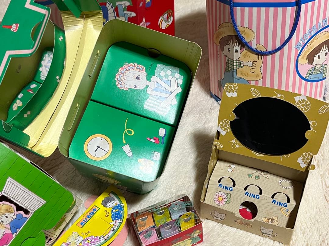 りぼん付録　組立済みセット　ハンサムな彼女　色々沢山！