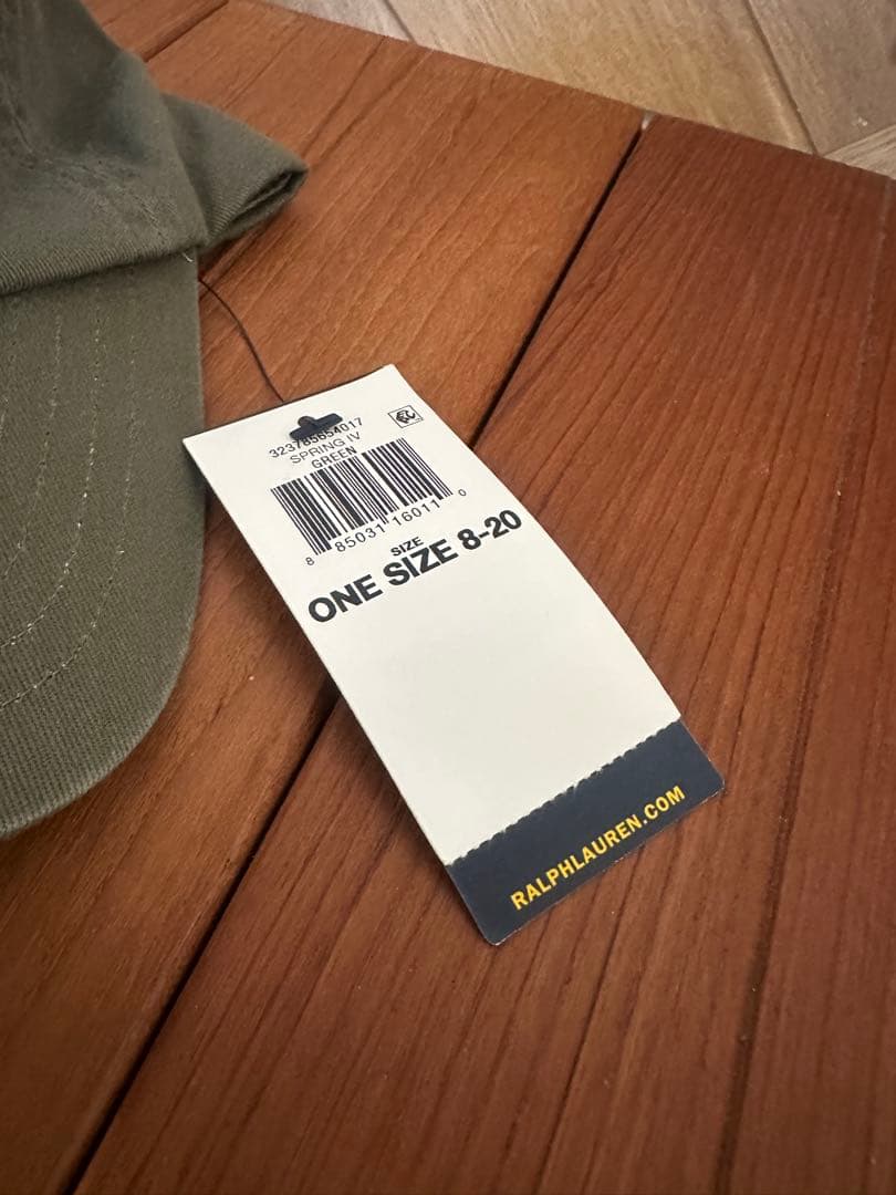 Shii　　　【新品未使用】ラルフローレン　キャップ