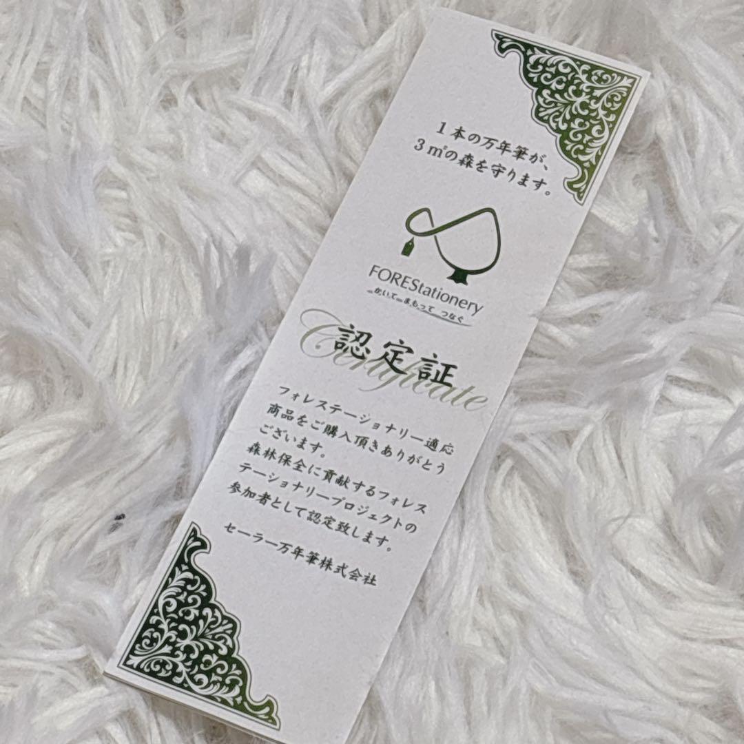 セーラー万年筆 世界の銘木シリーズ 鉄刀木 シルバートリム 14金ペン先