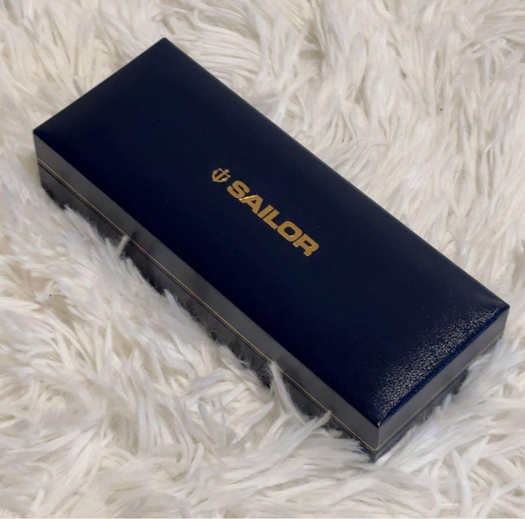 セーラー万年筆 世界の銘木シリーズ 鉄刀木 シルバートリム 14金ペン先