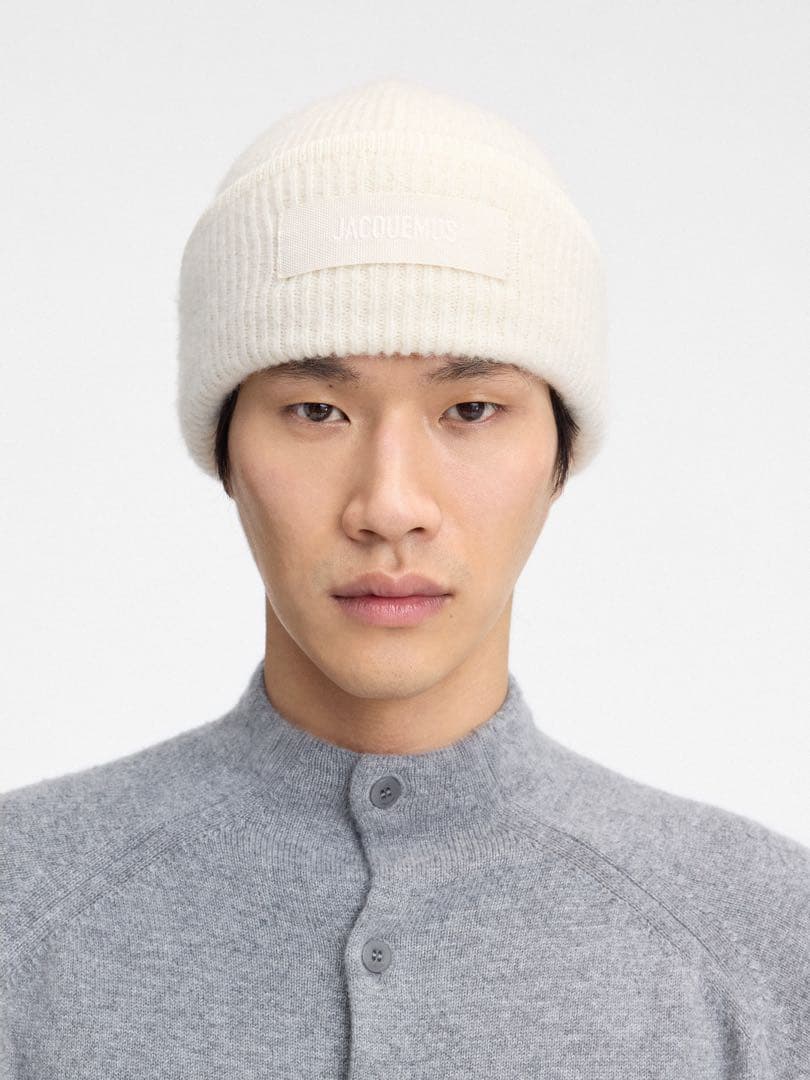 Jacquemus ジャックムス Gros Grain ビーニー オフホワイト