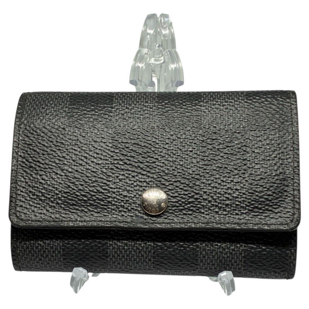 【美品】✨ルイヴィトン ダミエ グラフィット キーケース メンズ レディース