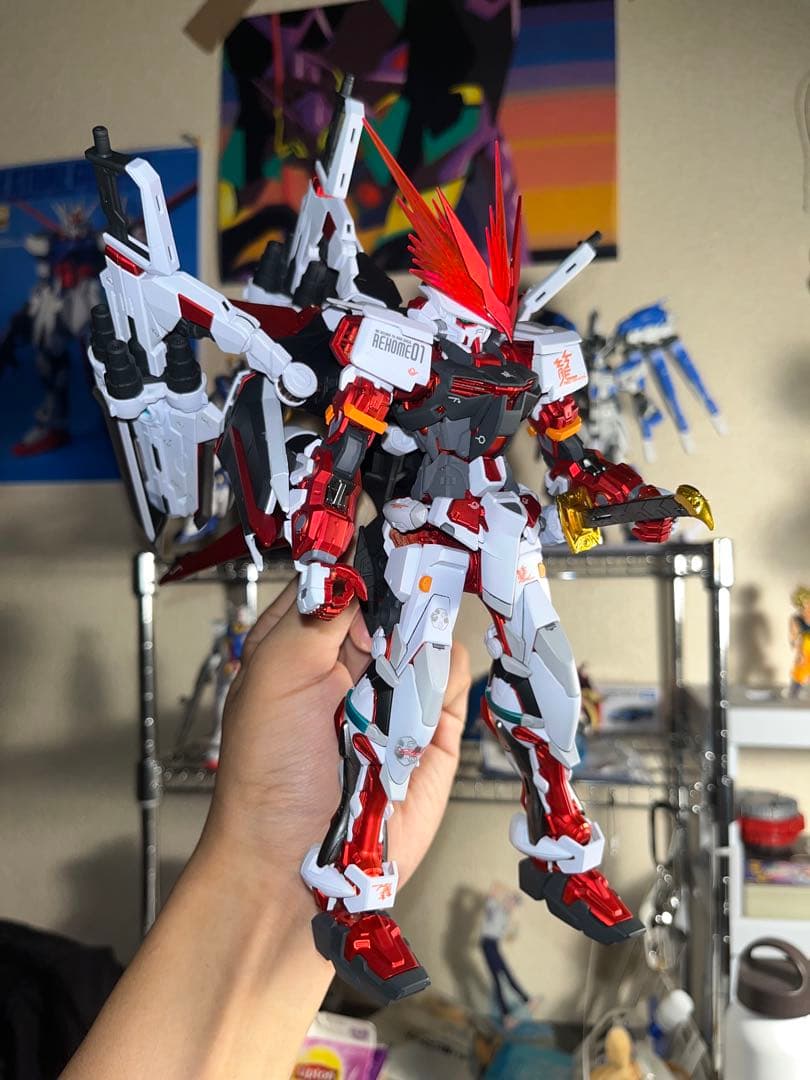 MG アストレイ レッドドラゴン 全塗装完成品