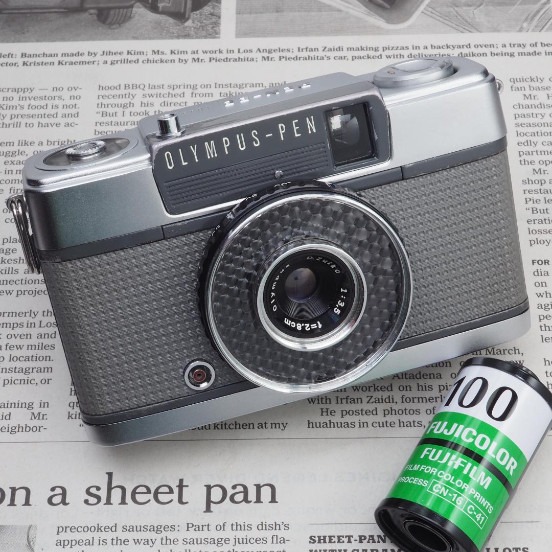 オリンパスペン OLYMPUS PEN-EE ハーフサイズカメラ #06