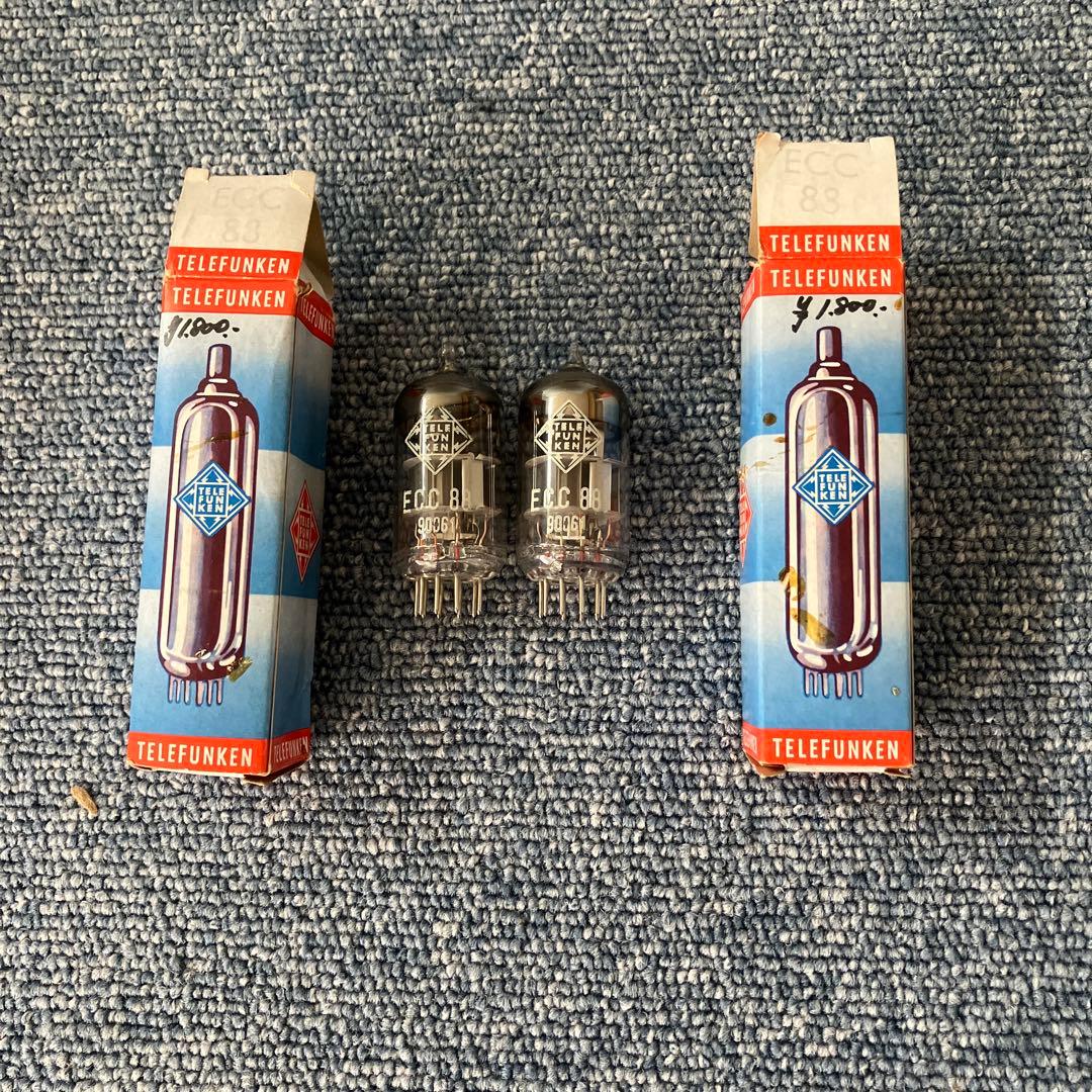 テレフンケン TELEFUNKEN ECC88 真空管 2本セット