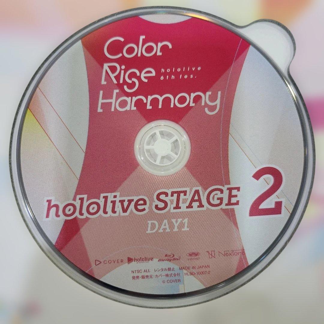 hololive 6thfes Color Rise Harmony ブルーレイ