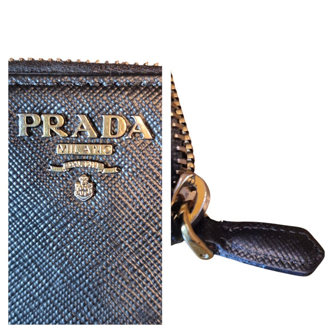 ＰＲＡＤＡ　プラダ　ラウンドファスナー　財布　ケース　小銭入れ