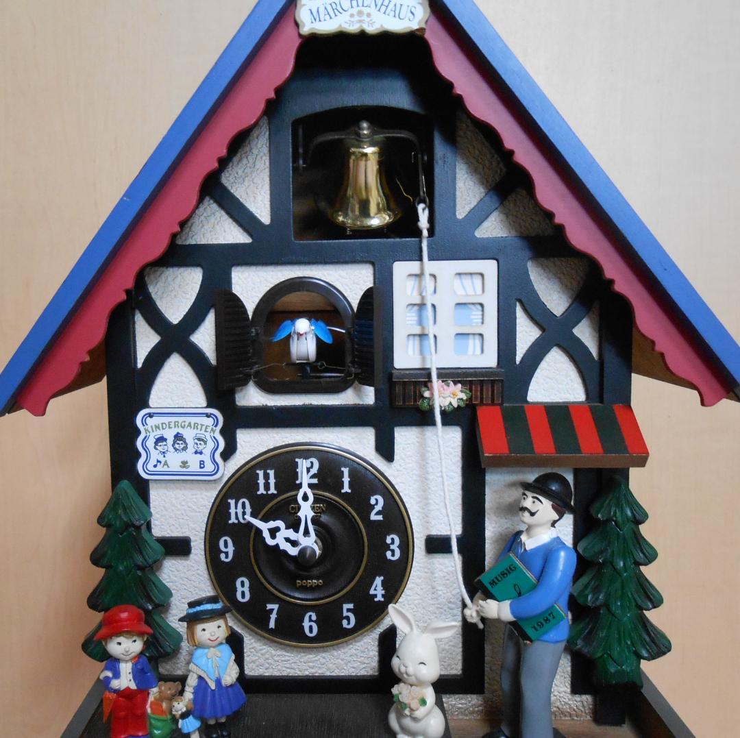 ☆Lovely Gacchan☆鳩時計　メルヘンハウス QP-533-5