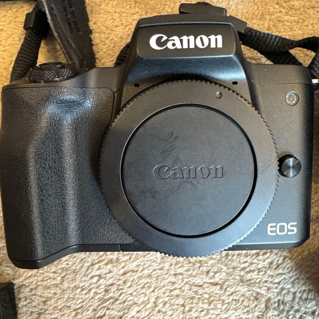 Canon EOS Kiss M ミラーレス一眼レンズ3本付き　本日まで値下げ