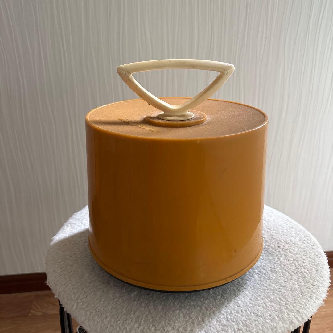 60s〜70s DISK CASE オレンジ レコードケース