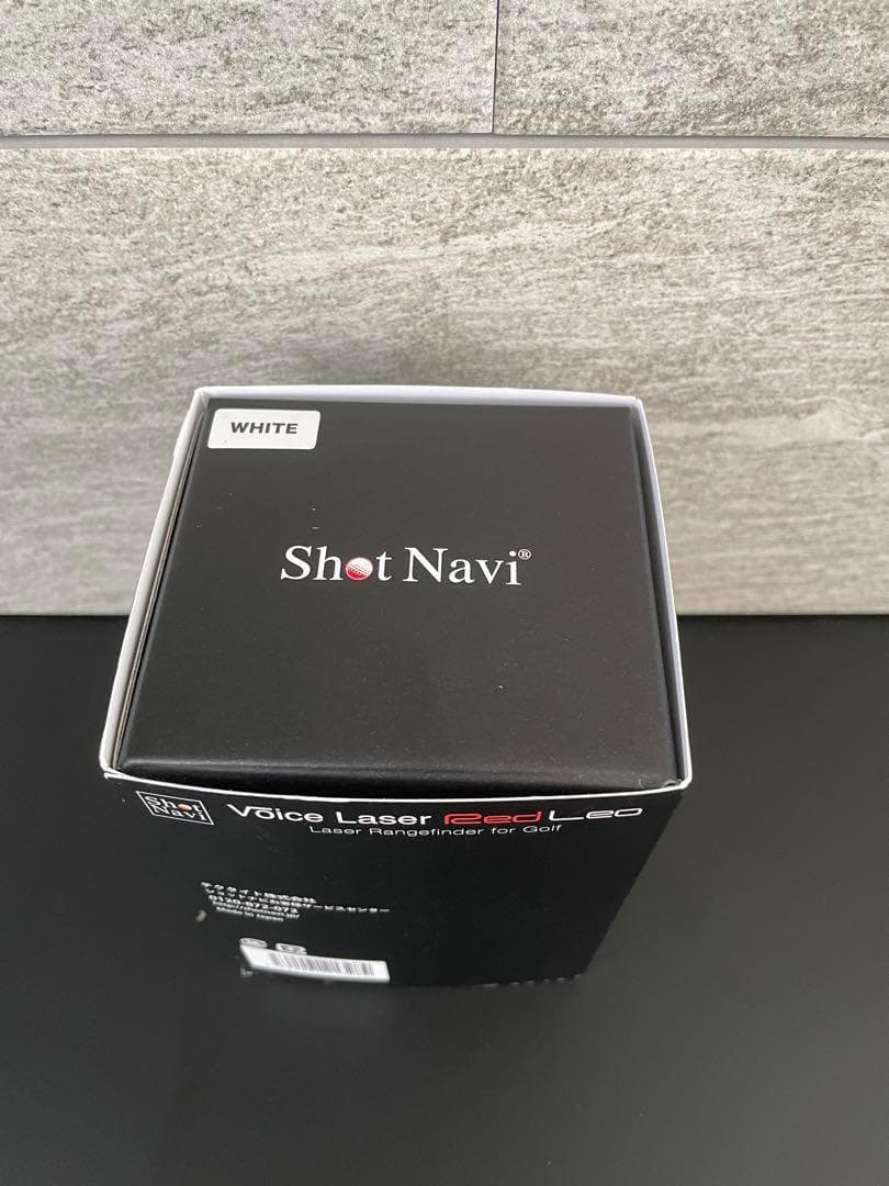 Shot Navi(ショットナビ) ゴルフ レーザー距離測定器 ホワイト