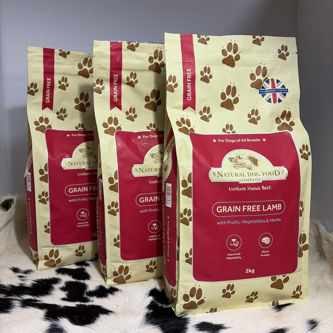 アランズ　ナチュラルドッグフードラム　3袋