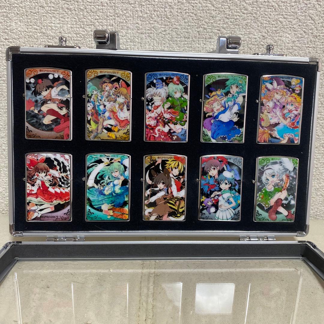 東方project 美少女　オイルライター　セット　zippo 風　TE
