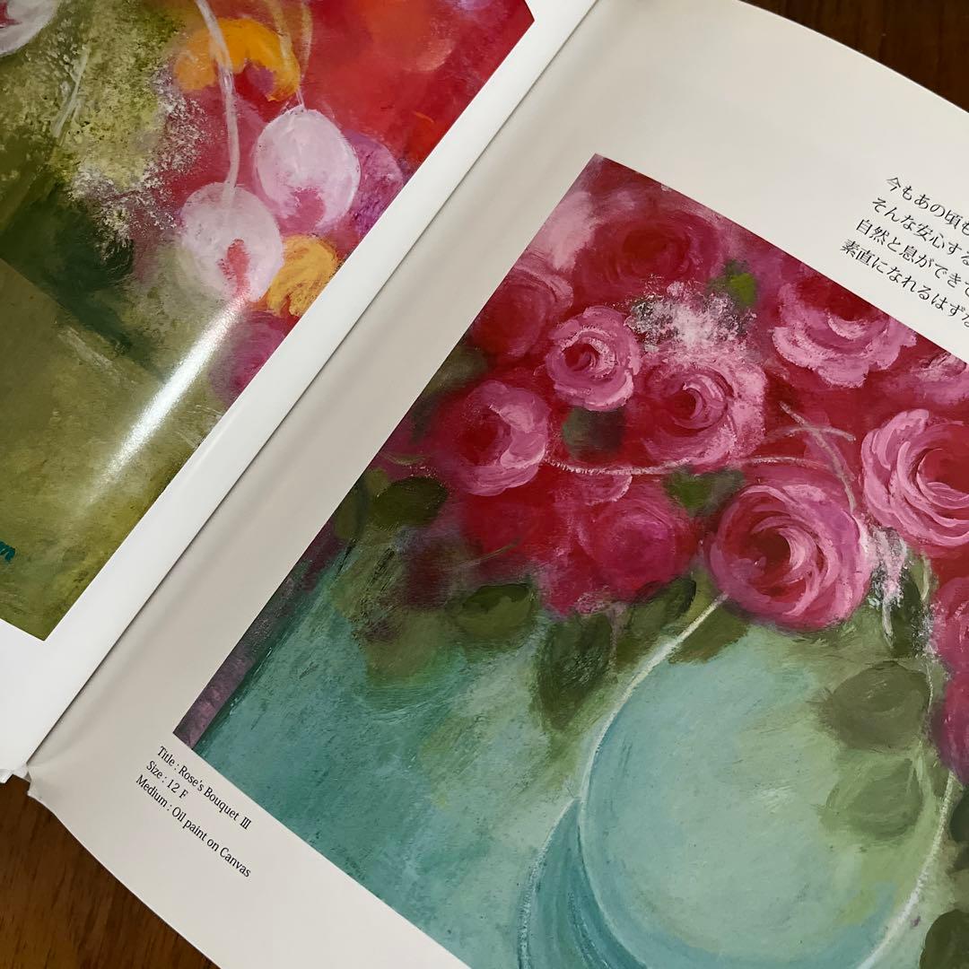 額入り版画　58×46 ジニー・キム　65枚限定 ED、サイン、証明書有　ピンク