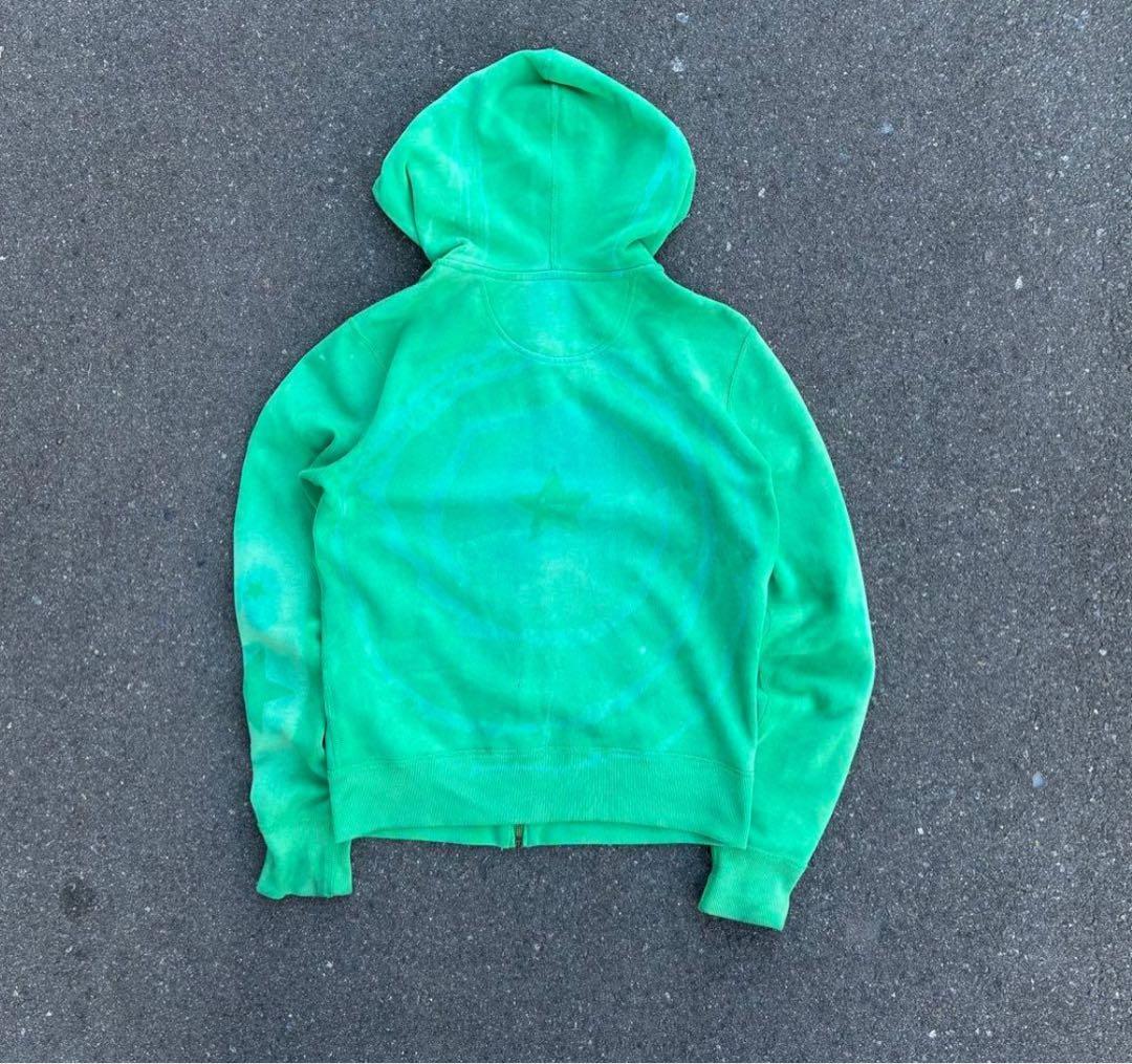 ぱと　POLO RALPH LAUREN 90s グリーン星柄パーカー