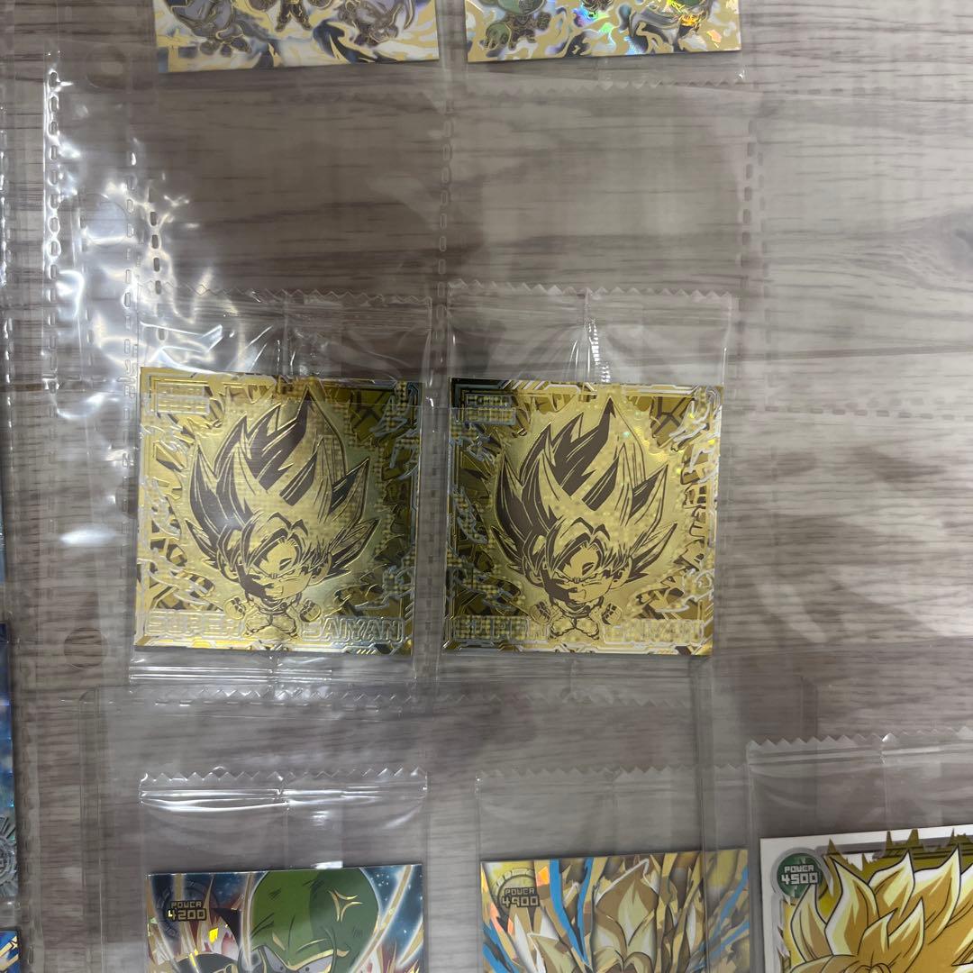 【引退品】ドラゴンボール 超戦士シールウエハース超　超1〜12 W18