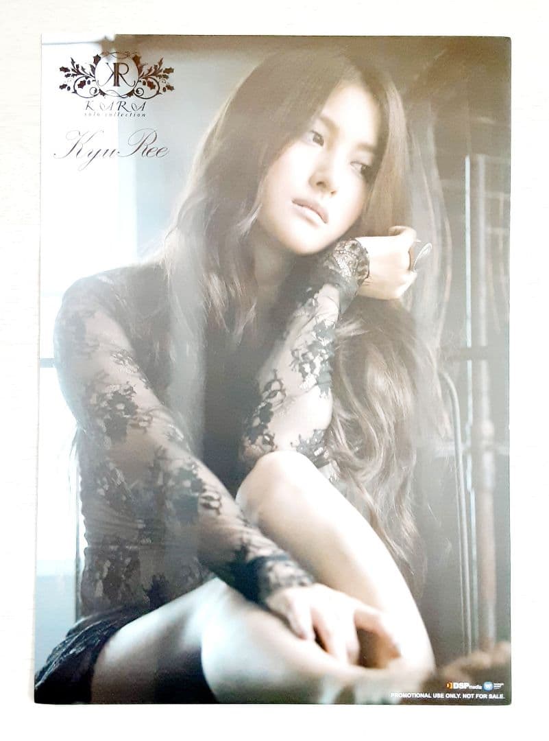 ギュリ　スンヨン　ニコル　ハラ　ジヨン　KARA　台湾盤　ソロコレ　販促ポスター