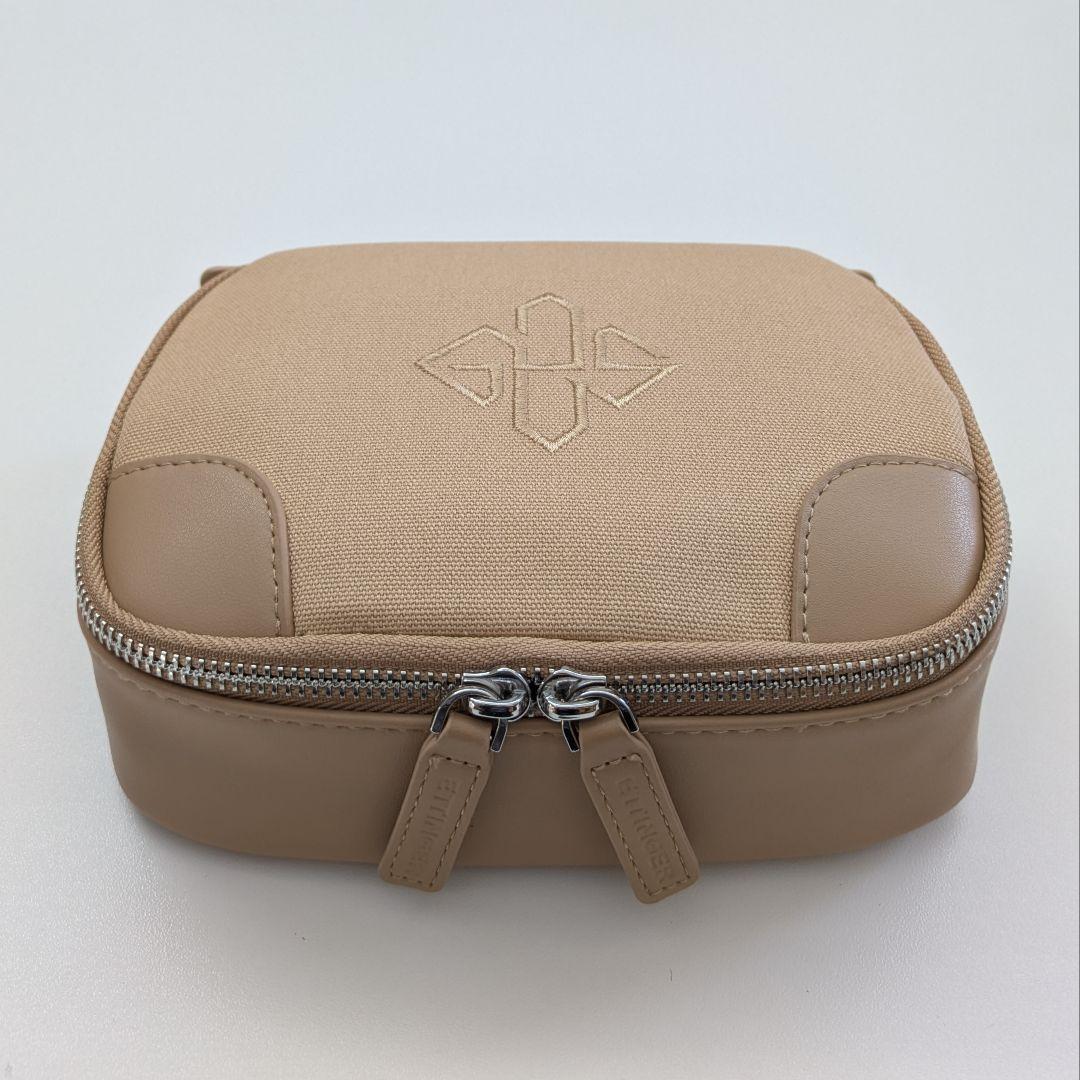 【新品・未使用】エッティンガー　トラベルポーチ　化粧ポーチ　ベージュ　４個セット