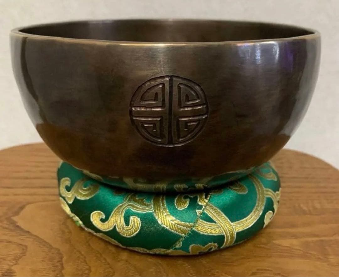 フルムーンシンギングボウル16.5cmリング付き