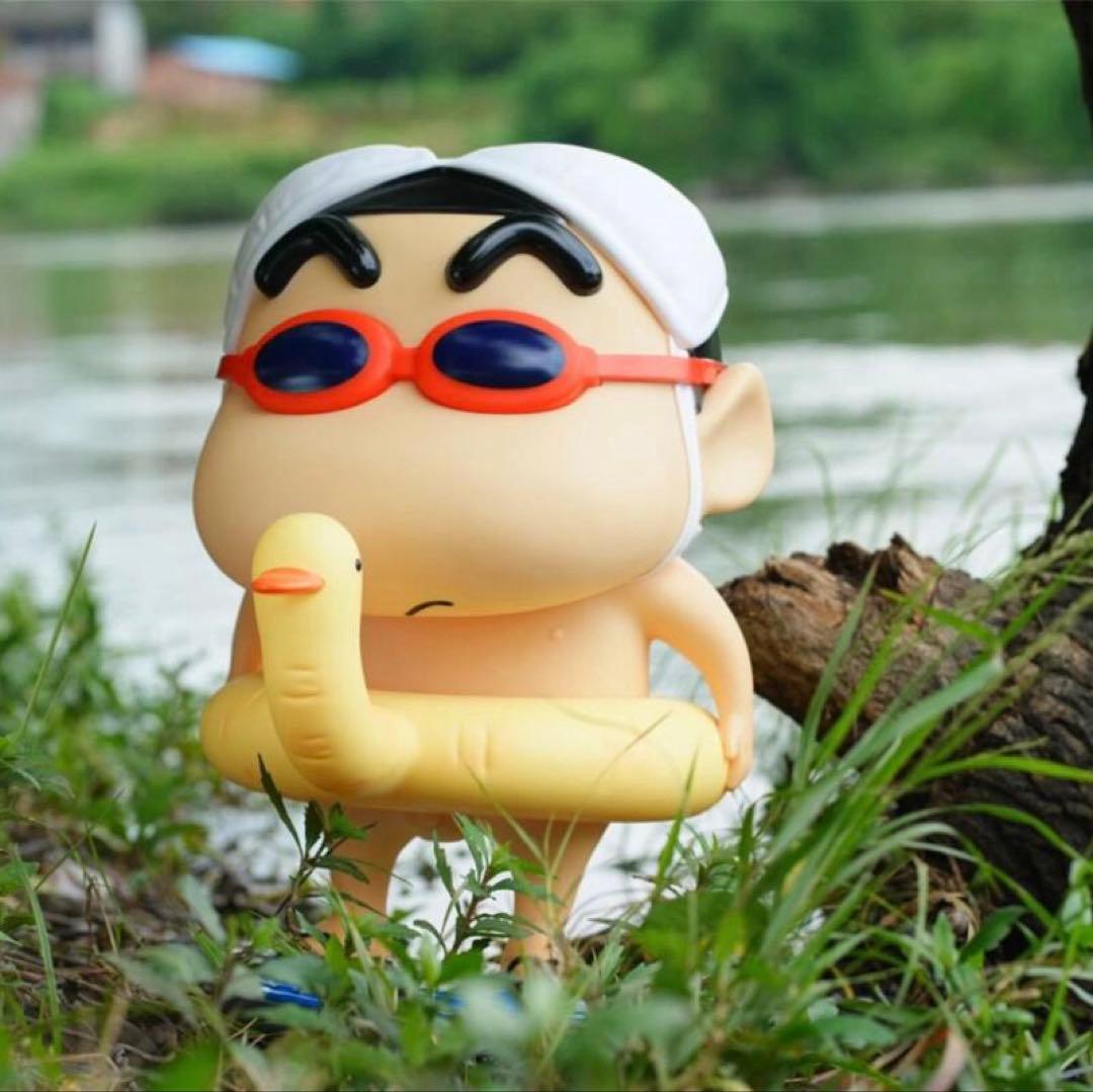 クレヨンしんちゃん 水泳フィギュア約45cm
