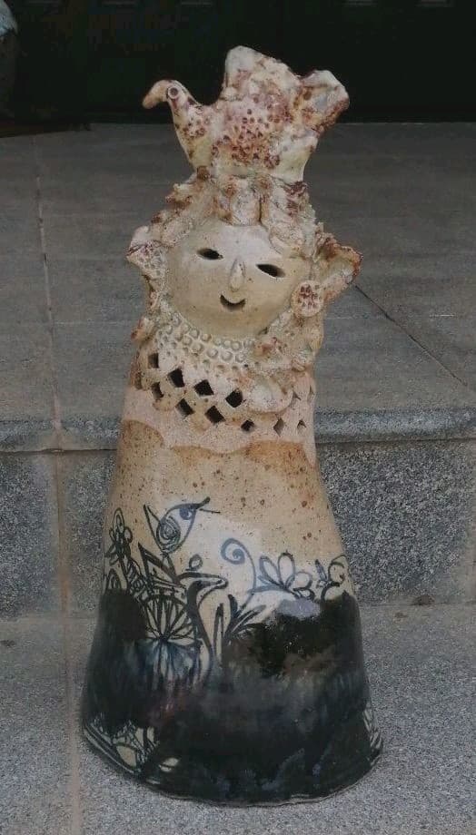 作家物　陶器人形
