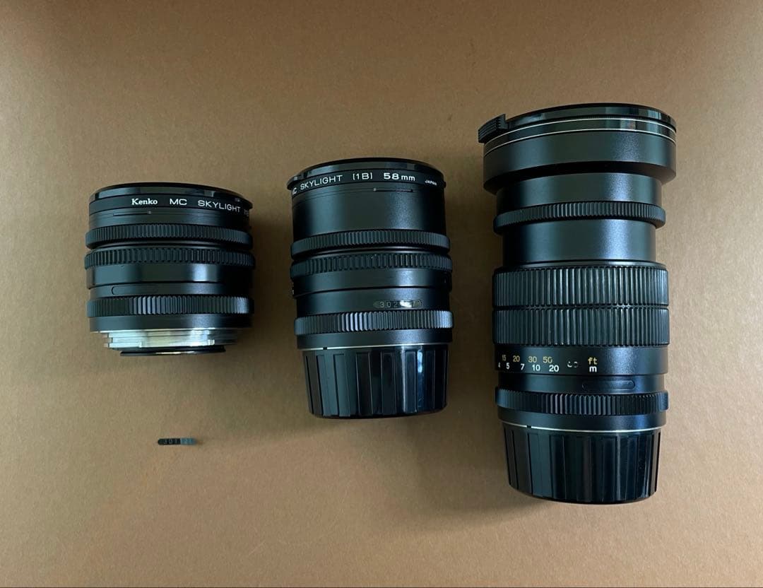 New Mamiya 6 ニューマミヤ6 本体+マミヤレンズ3本・付属品【美品】