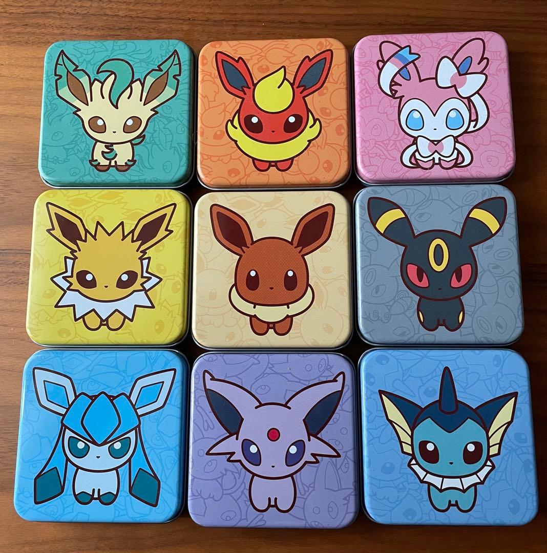 フルコンプ　ポケモンドールズ　ブイズ　メモ缶　イーブイコレクション　まとめ売り