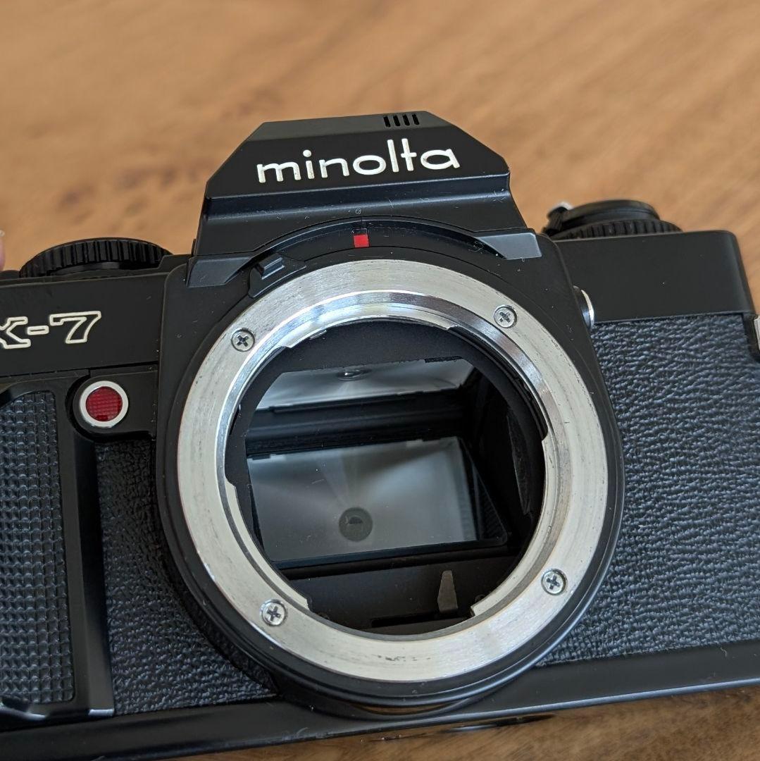 minolta X-7 フィルム一眼レフカメラ ジャンク品